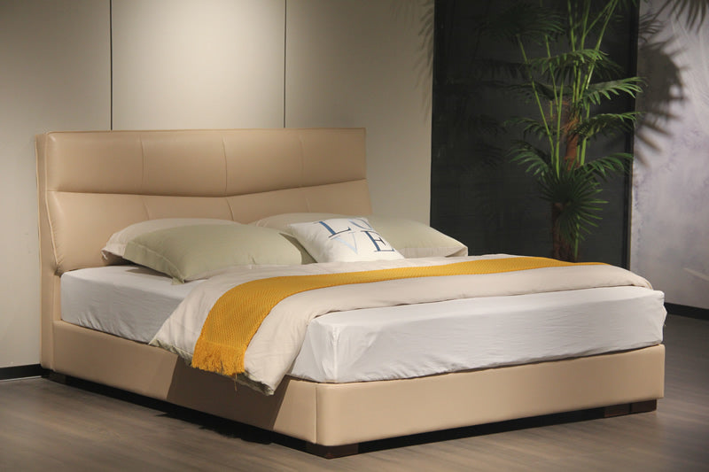 NestWorks Oslo Leather Bed