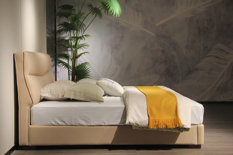 NestWorks Oslo Leather Bed