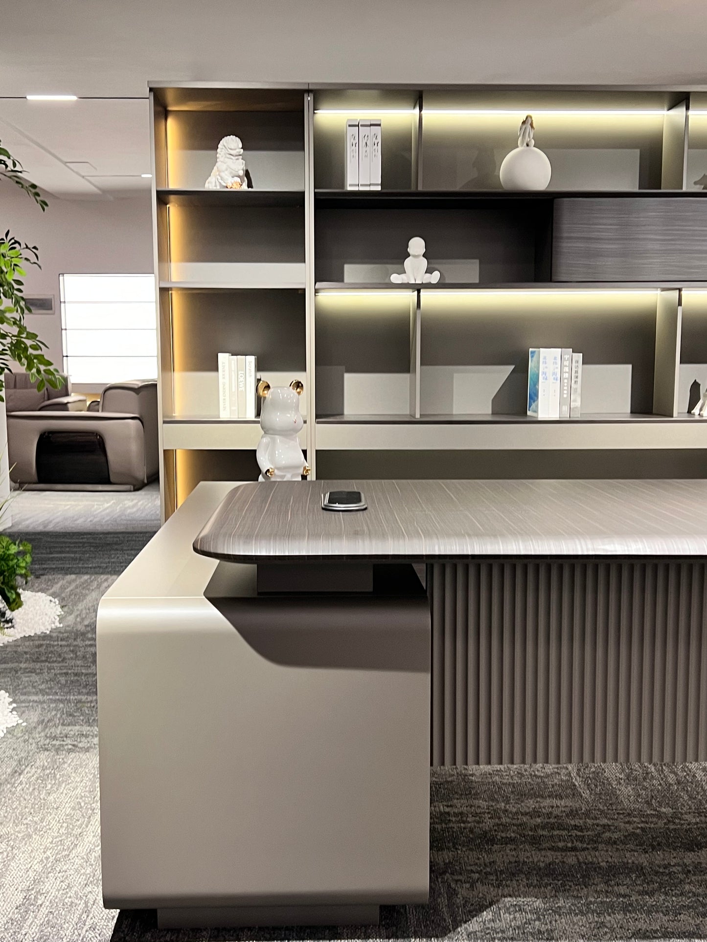 NestWorks Office Curved Desk