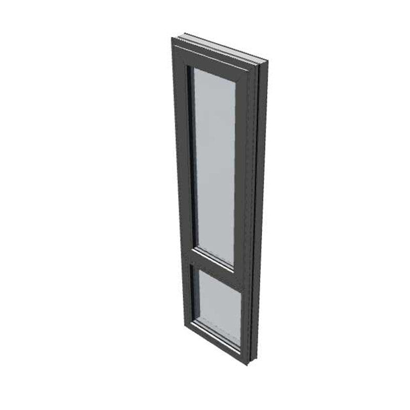 Black Awning Window 2057h x 835w Double Glazed