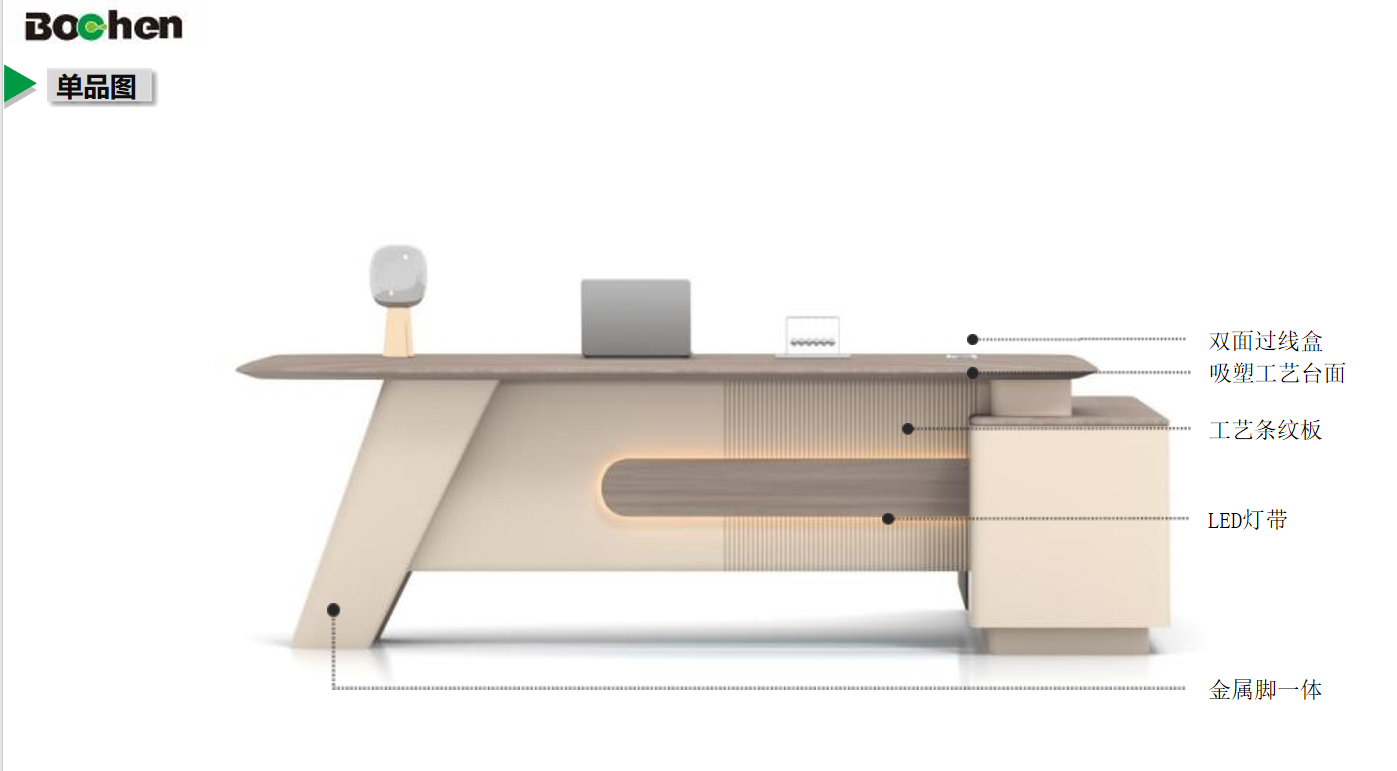 NestWorks Office Arc Desk