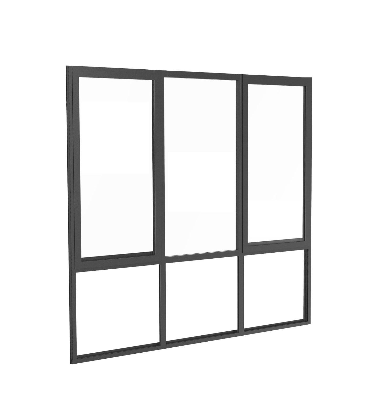 Awning Window 1800h x 2635w 6 panels Double Glazed