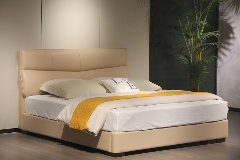 NestWorks Oslo Leather Bed