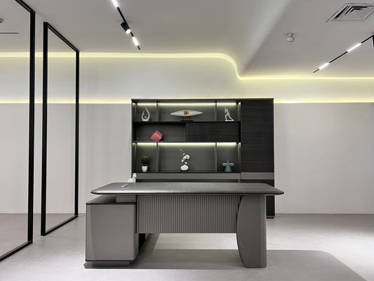 NestWorks Office Curved Desk